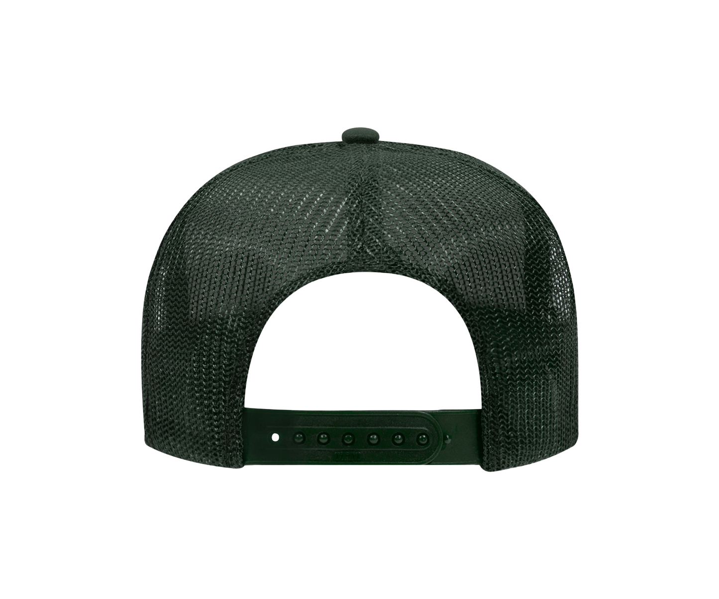 rare logo trucker dark green