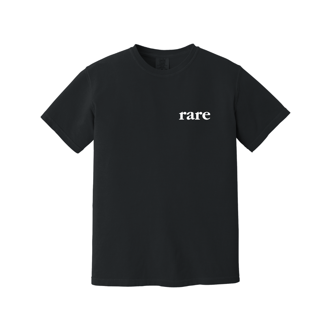 MINI RARE LOGO T SHIRT BLACK