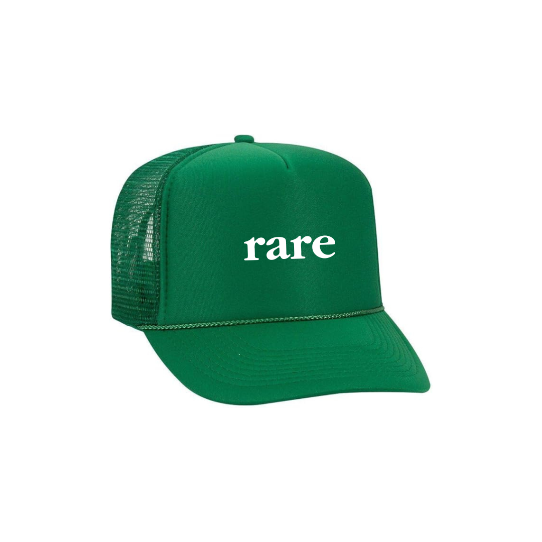 rare logo trucker