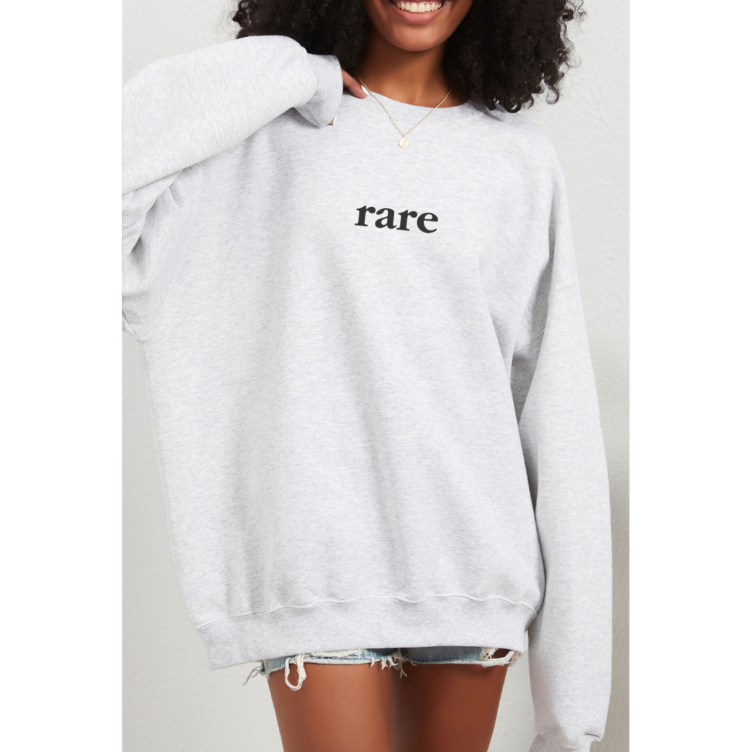 RARE CREW LOGO BLACK