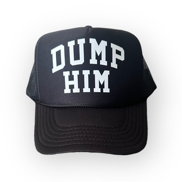 DUMP HIM trucker hat