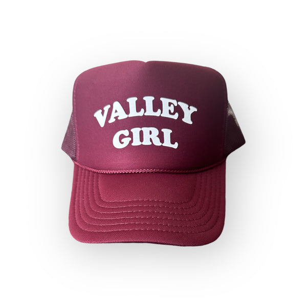 VALLEY GIRL trucker hat