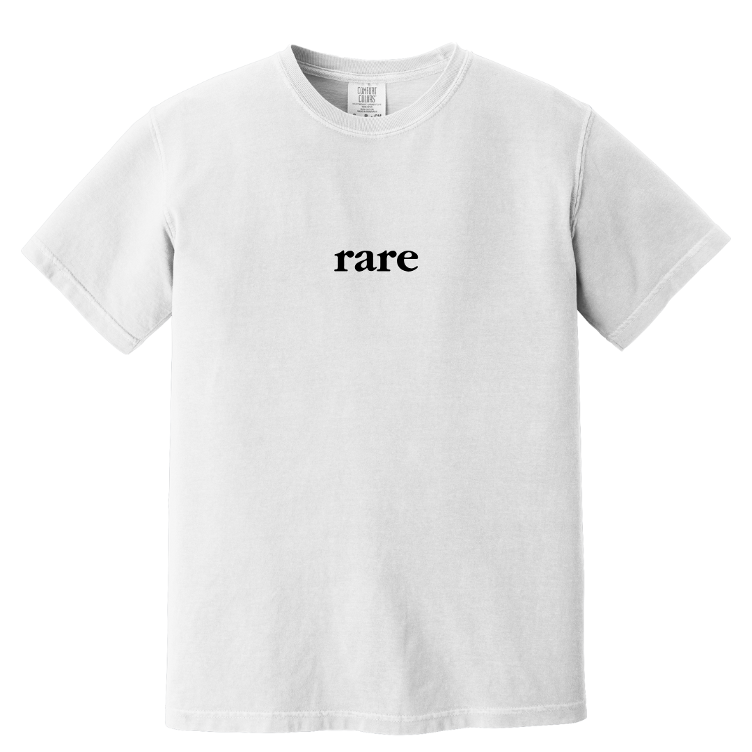 RARE LOGO T SHIRT WHITE